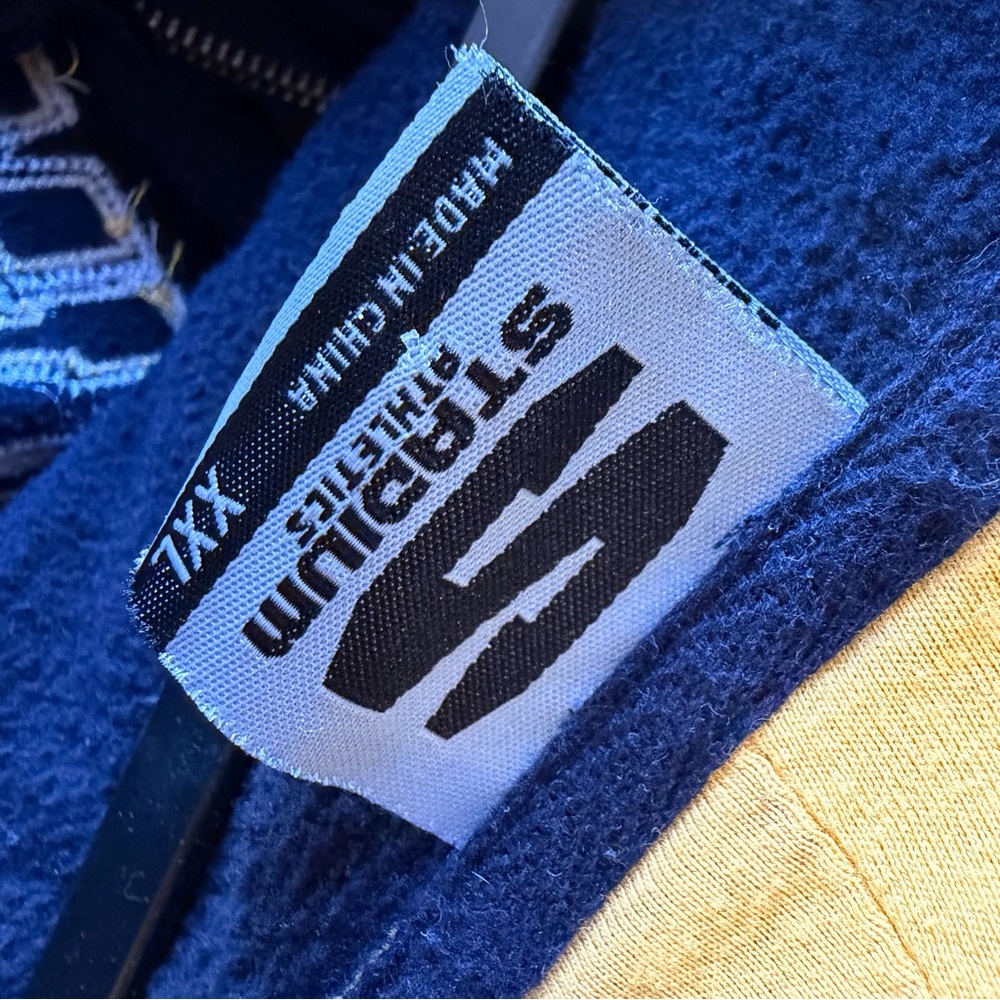 University of California Berkeley Hoodie Navy Hooded Sweatshirt Jacket XXL Cal - Picture 7 of 8